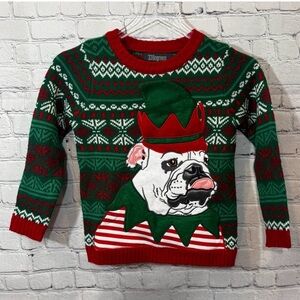 32 Degrees Dog Christmas Kids Sweater